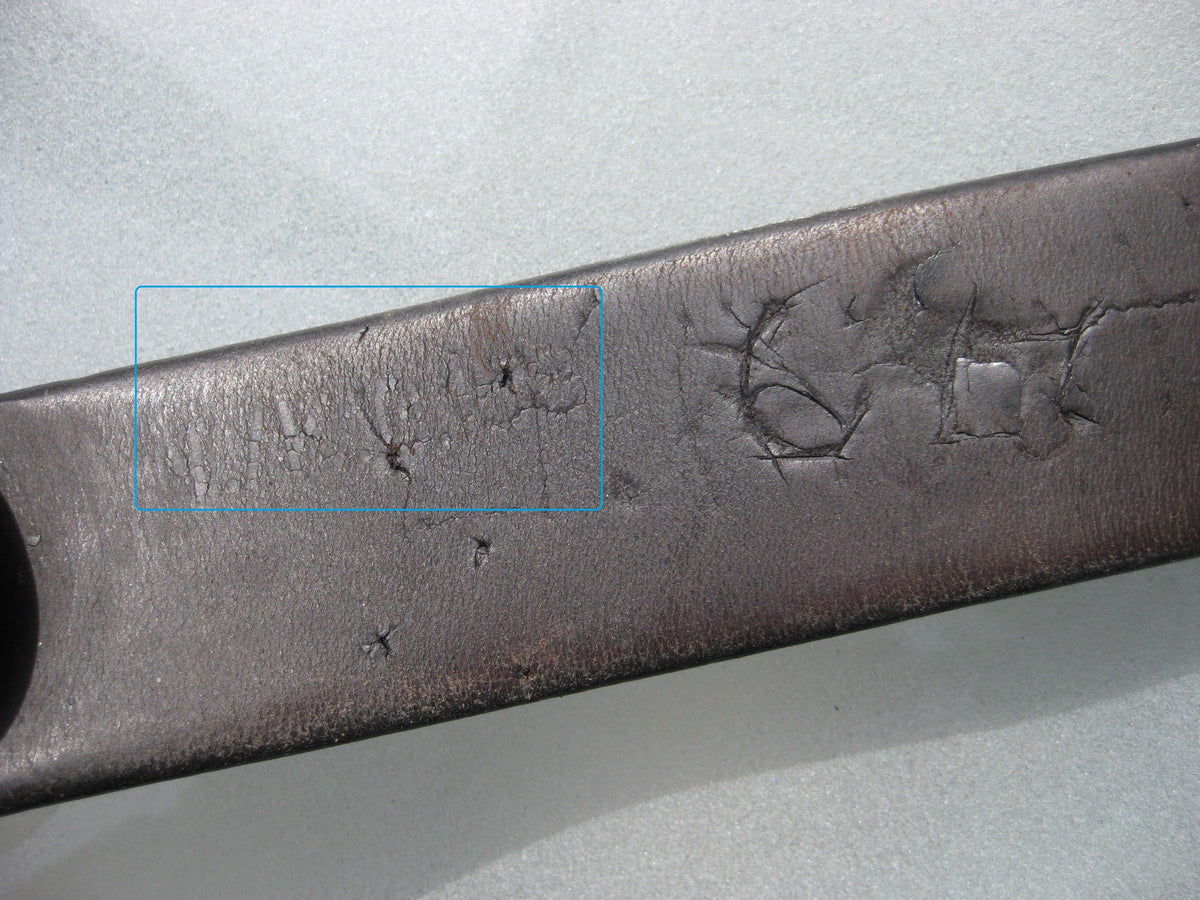 Koppelschloss für Mannschaften Lederriemen Koppelriemen -Luftwaffe- KG158