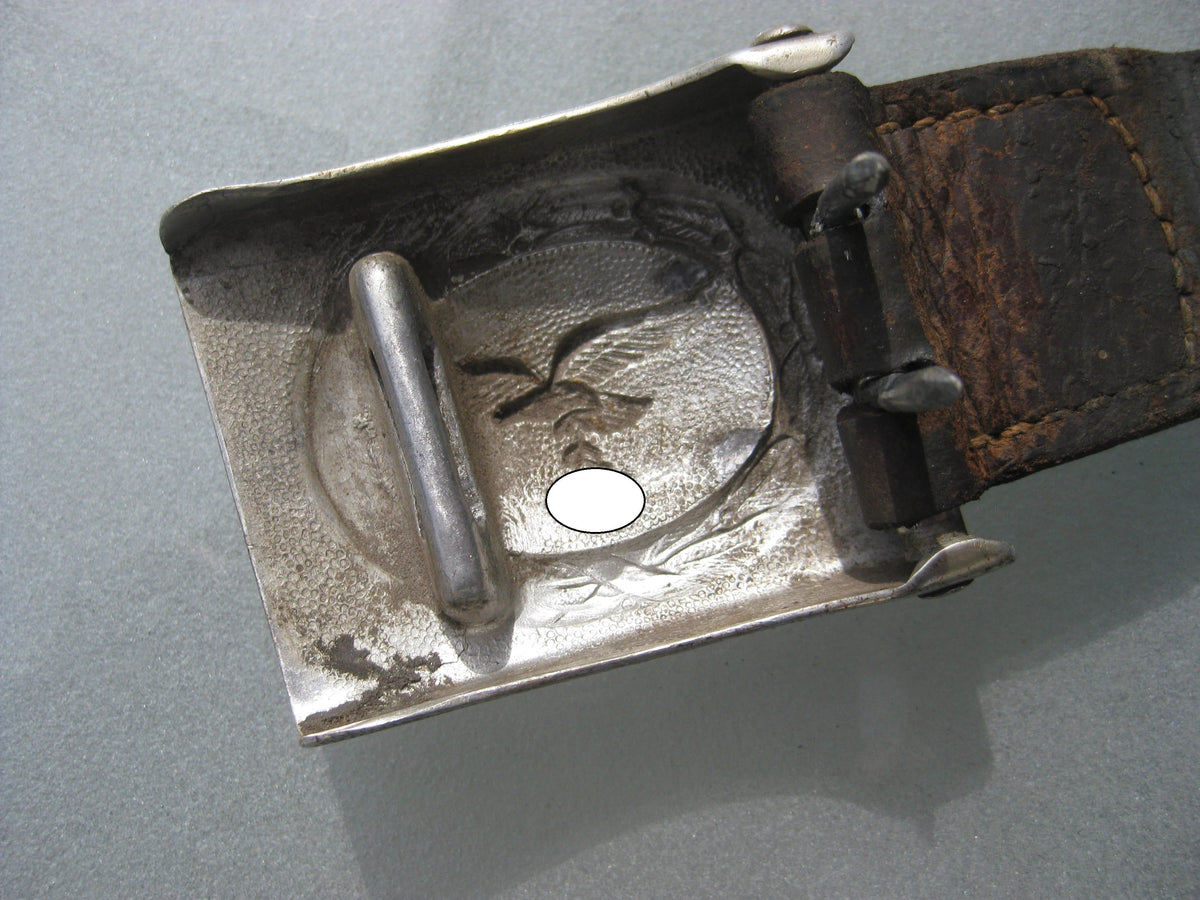 Koppelschloss für Mannschaften Lederriemen Koppelriemen -Luftwaffe- KG158