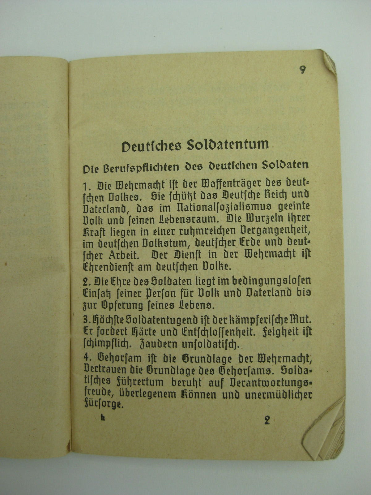 Katholisches Feldgesangbuch Deutschland 2.Weltkrieg 3.Reich