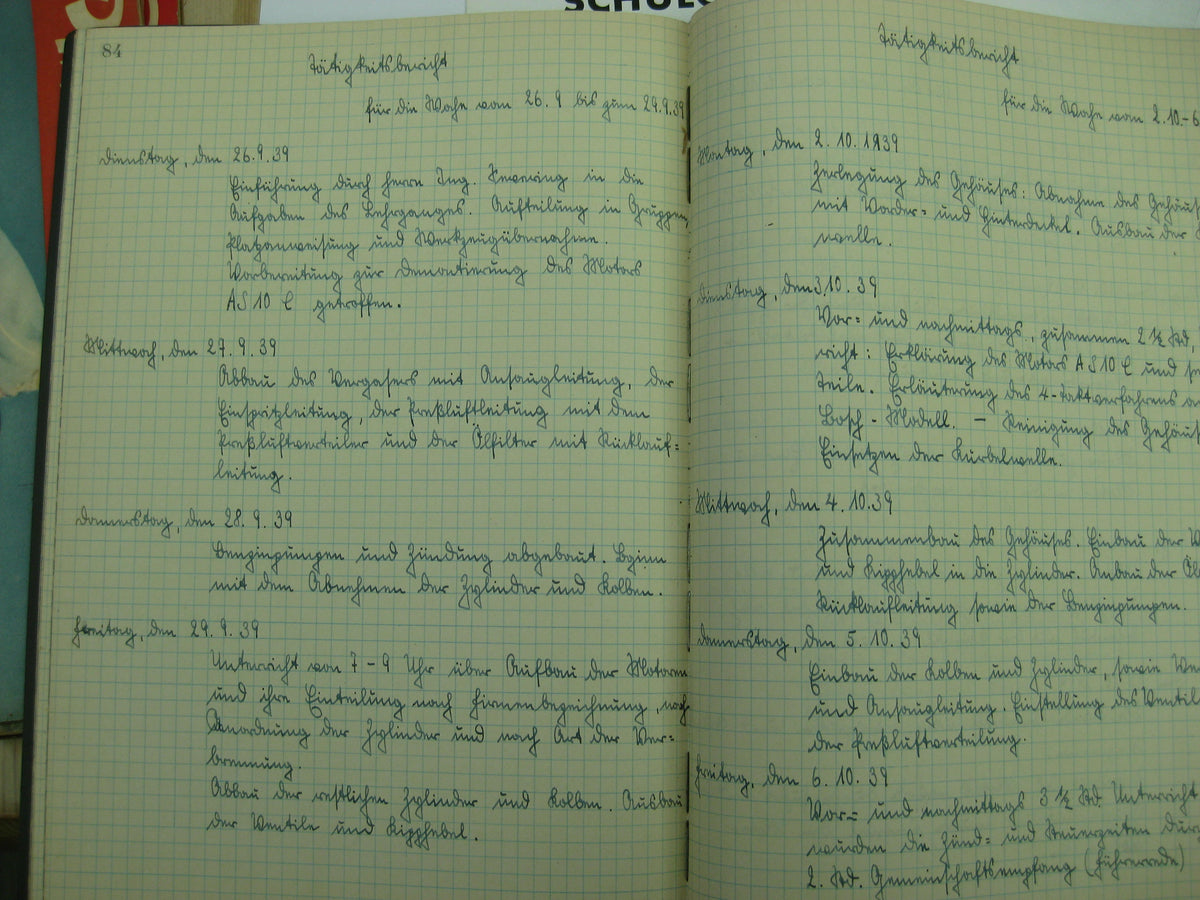 Buch Luftfahrt - Lehrbuch eines deutschen Fliegers ARGUS Flugmotoren in Berlin