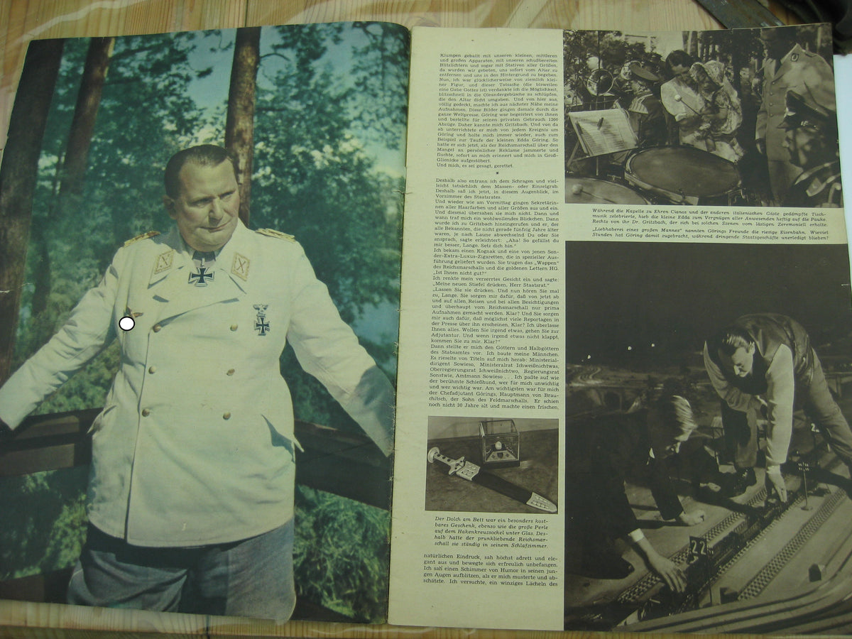 4 x Zeitschrift PINGUIN von 1950 Hermann Göring  !Sehr selten!