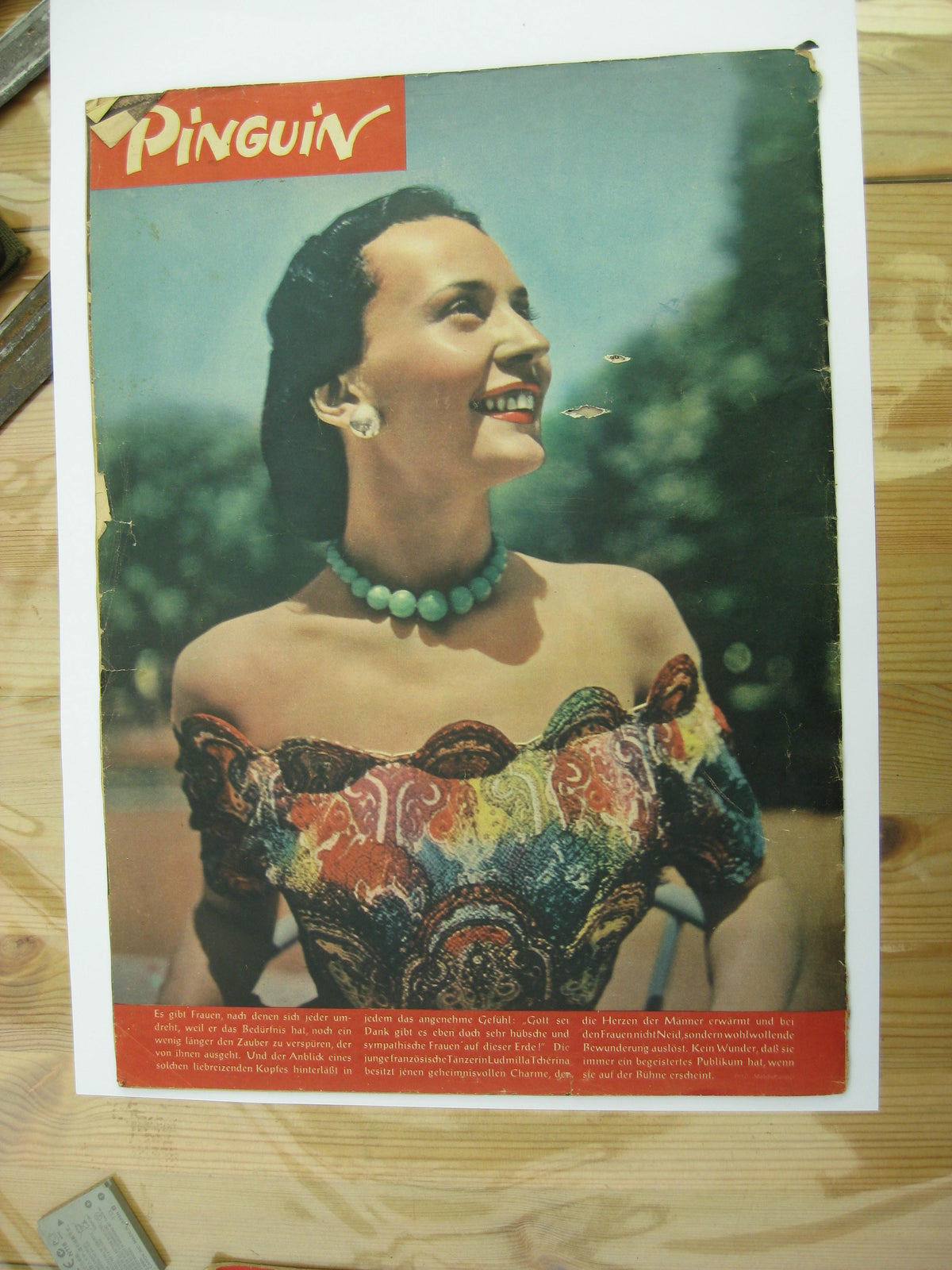 4 x Zeitschrift PINGUIN von 1950 Hermann Göring  !Sehr selten!