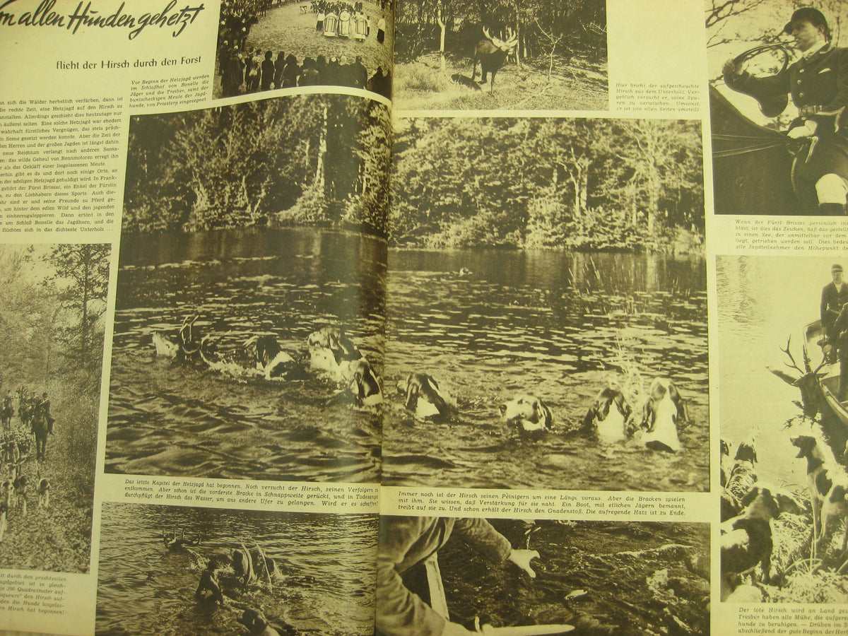 4 x Zeitschrift PINGUIN von 1950 Hermann Göring  !Sehr selten!