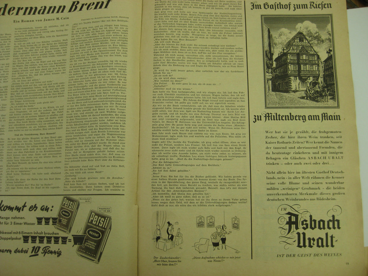 4 x Zeitschrift PINGUIN von 1950 Hermann Göring  !Sehr selten!