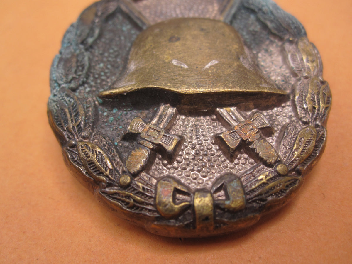 Verwundetenabzeichen in Silber 1.Modell HOHL / VERBÖDET !!! EXTREM SELTEN