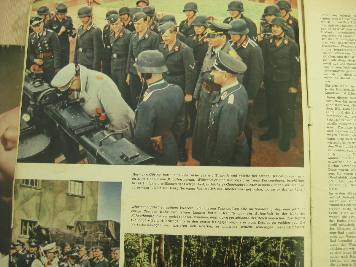 4 x Zeitschrift PINGUIN von 1950 Hermann Göring  !Sehr selten!