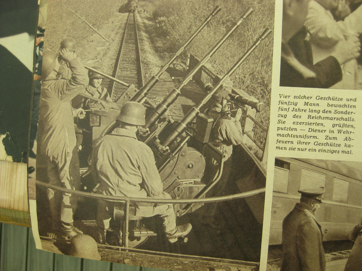 4 x Zeitschrift PINGUIN von 1950 Hermann Göring  !Sehr selten!