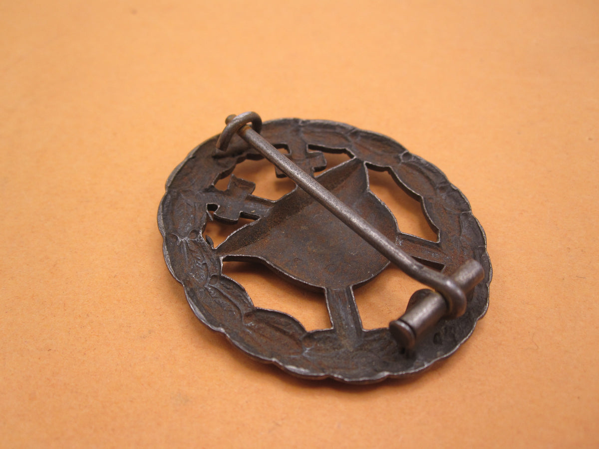 Verwundetenabzeichen in Silber 1918 aus Eisen (VAZ)