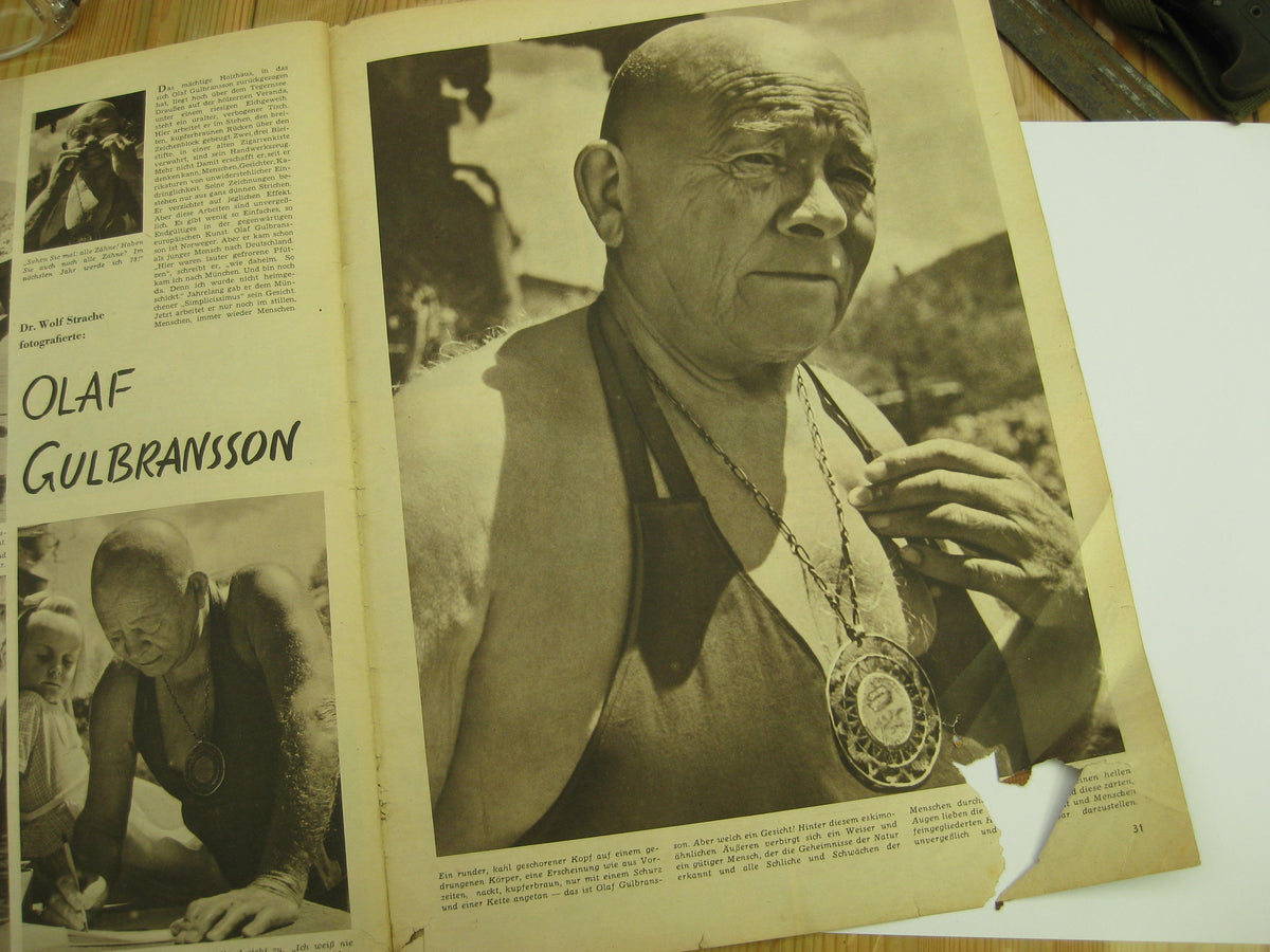 4 x Zeitschrift PINGUIN von 1950 Hermann Göring  !Sehr selten!