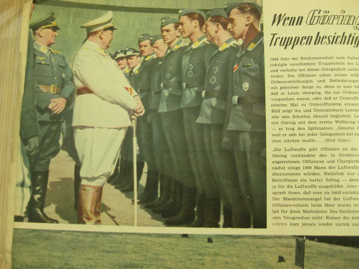 4 x Zeitschrift PINGUIN von 1950 Hermann Göring  !Sehr selten!