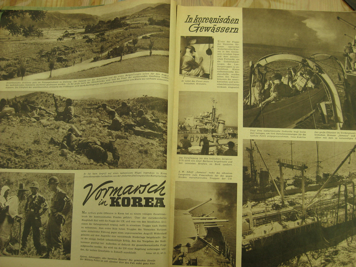 4 x Zeitschrift PINGUIN von 1950 Hermann Göring  !Sehr selten!