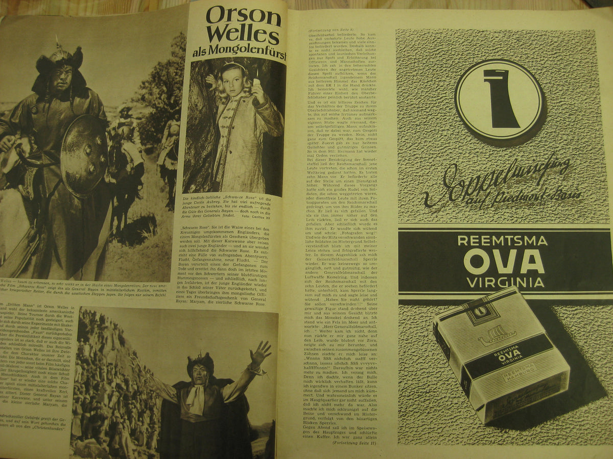 4 x Zeitschrift PINGUIN von 1950 Hermann Göring  !Sehr selten!