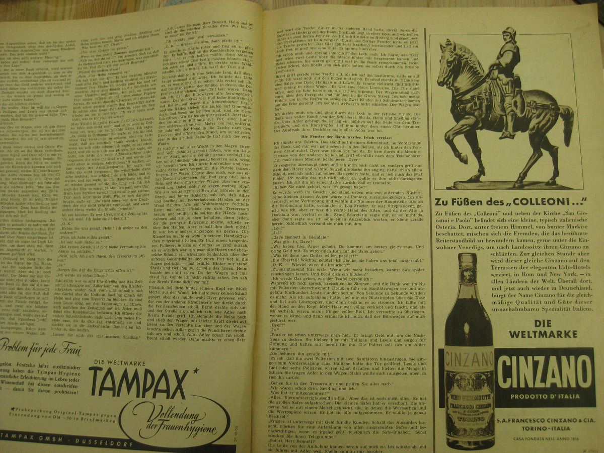 4 x Zeitschrift PINGUIN von 1950 Hermann Göring  !Sehr selten!