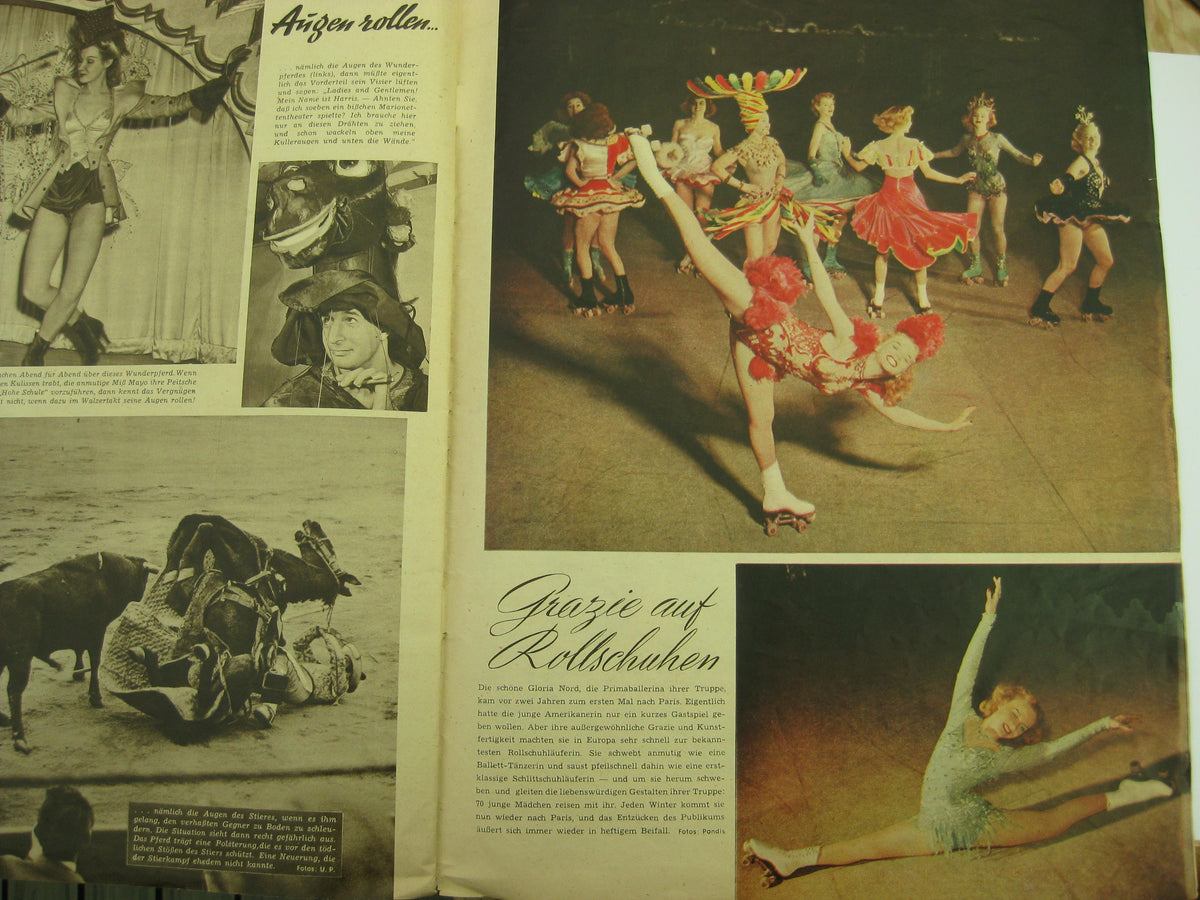 4 x Zeitschrift PINGUIN von 1950 Hermann Göring  !Sehr selten!