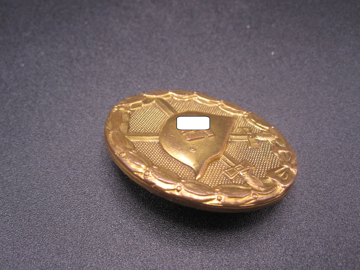 Verwundetenabzeichen 1939 in Gold 100% Original