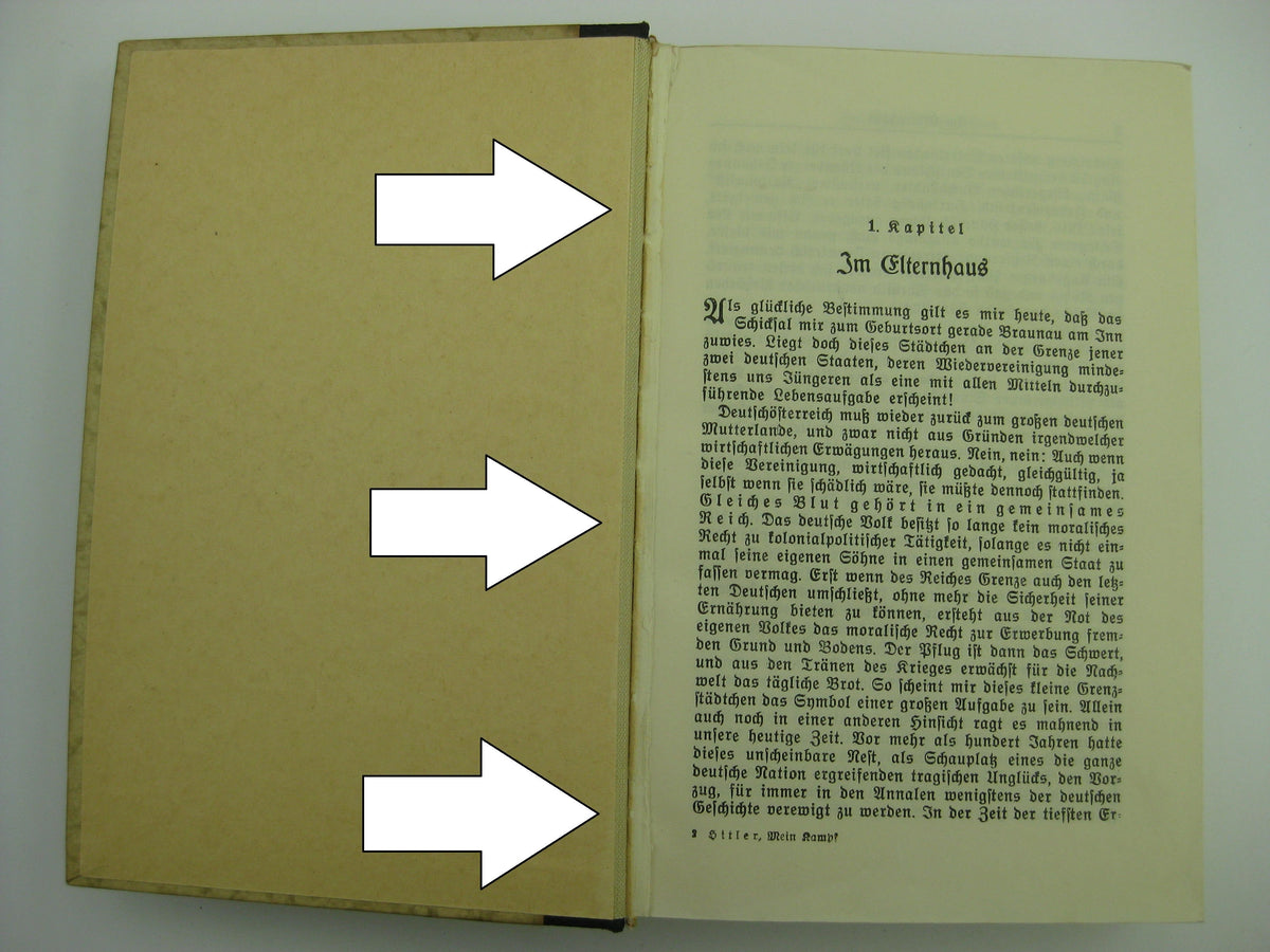 Buch Mein Kampf Hochzeitsausgabe von 1938