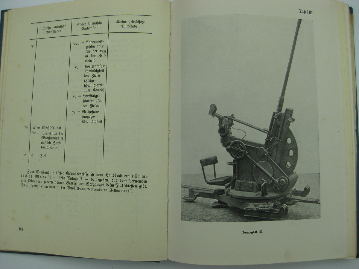 Originalausgabe Buch Der Unterführer der Flakartillerie
