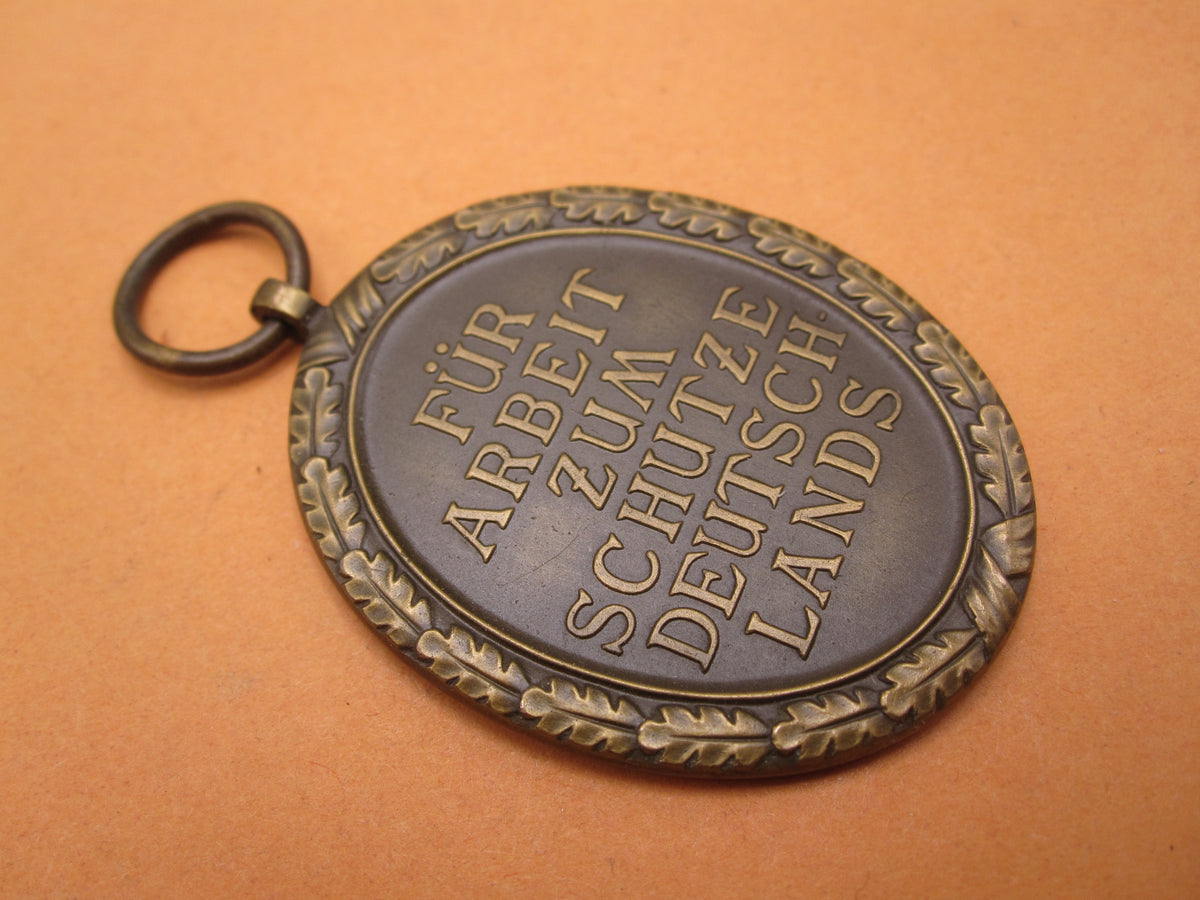 Schutzwallmedaille Deutsches Schutzwall Ehrenzeichen Mint Condition