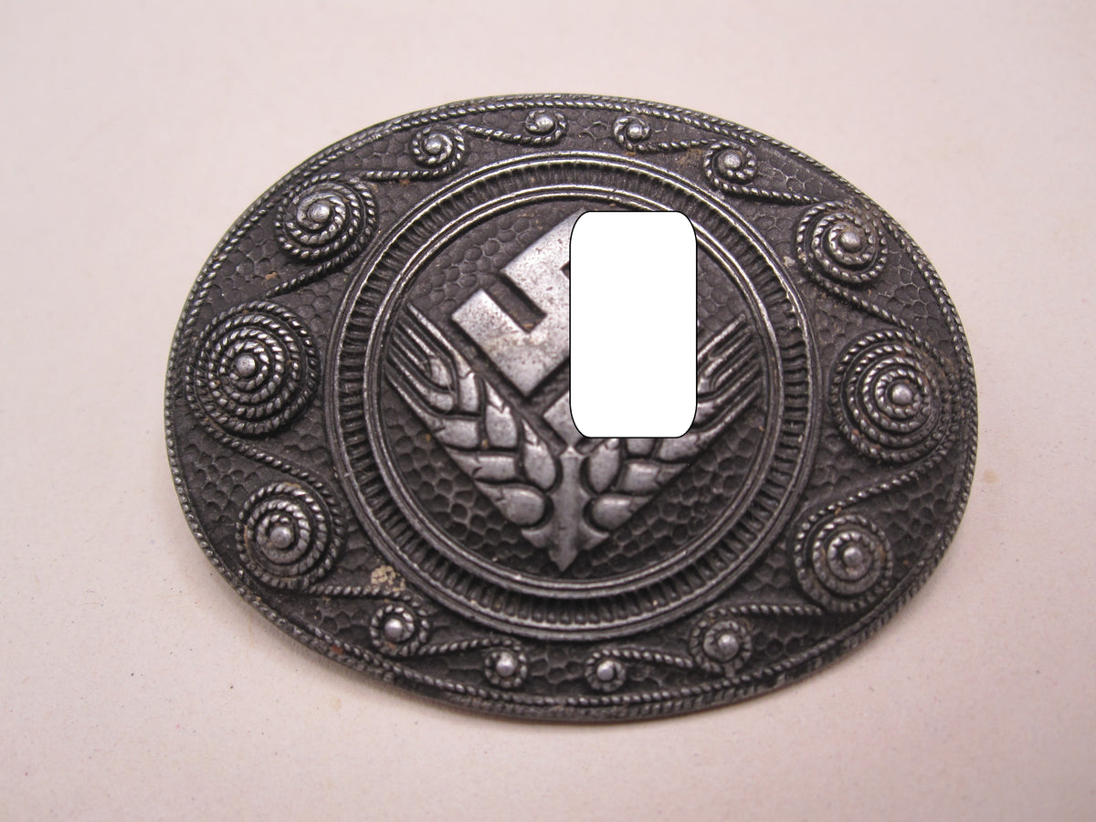 Brosche RAD weibliche Jugend Reichsarbeitsdienst (RAD/wJ) Hersteller: Assmann