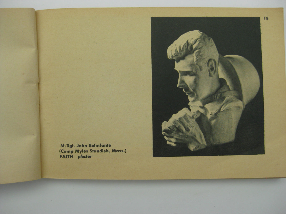Buch Soldier Art Prize Winner in Special Services Art Contest 1945