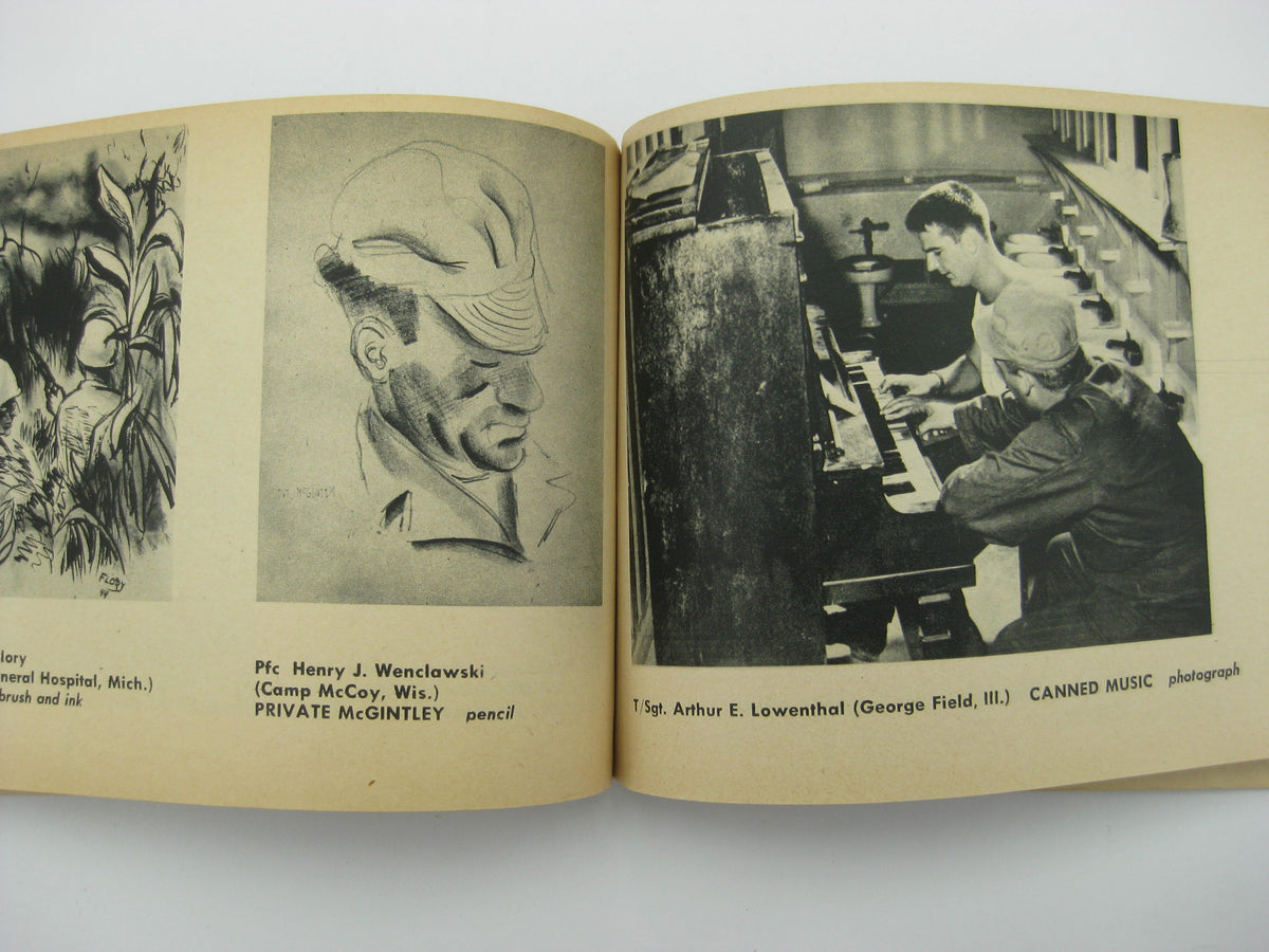 Buch Soldier Art Prize Winner in Special Services Art Contest 1945