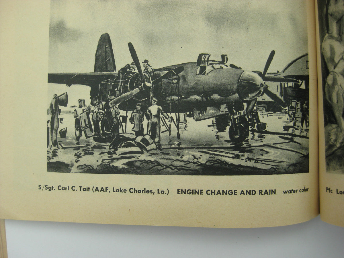 Buch Soldier Art Prize Winner in Special Services Art Contest 1945