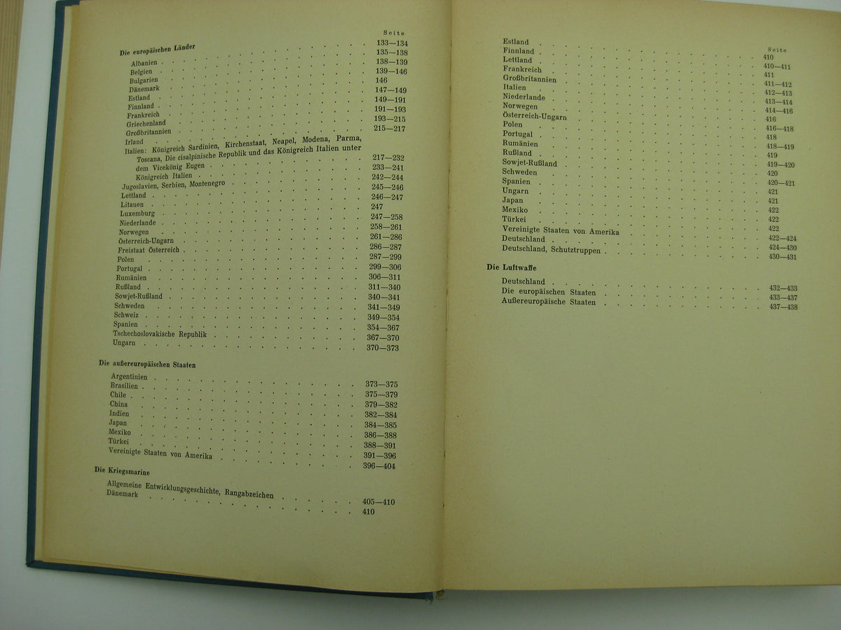 Buch Knötel - Sieg Handbuch der Uniformkunde 1937