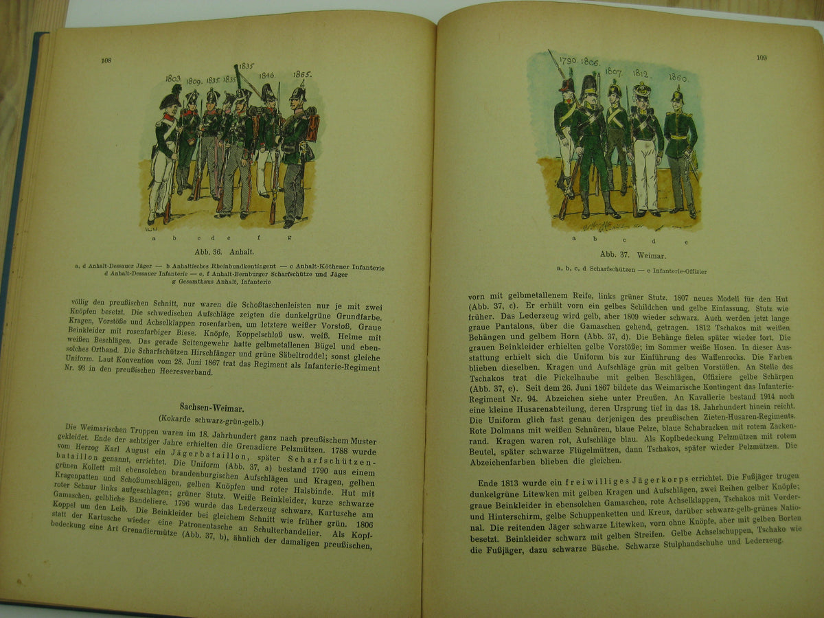 Buch Knötel - Sieg Handbuch der Uniformkunde 1937