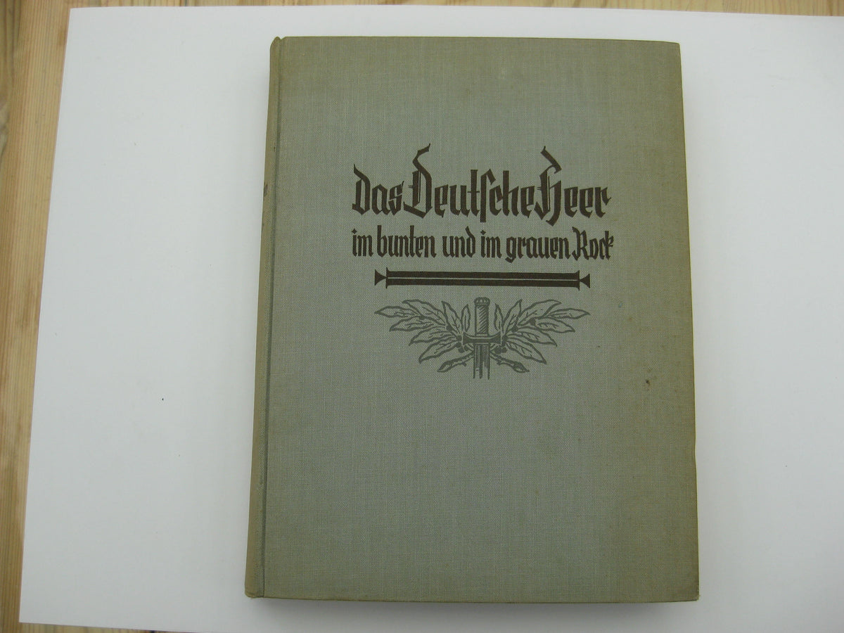 Buch Das deutsche Heer im bunten und im grauen Rock Handbuch der Uniformkunde