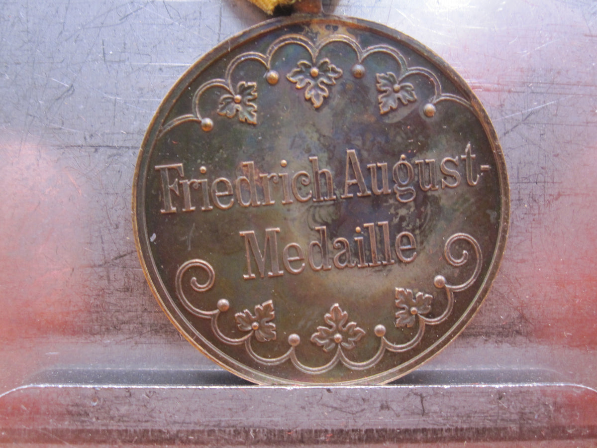 Friedrich August Medaille in Bronze Königreich SACHSEN