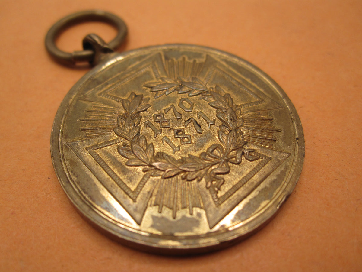 Medaille KDM Kriegsdenkmünze 1870-71 für Kämpfer SPANGENSTÜCK