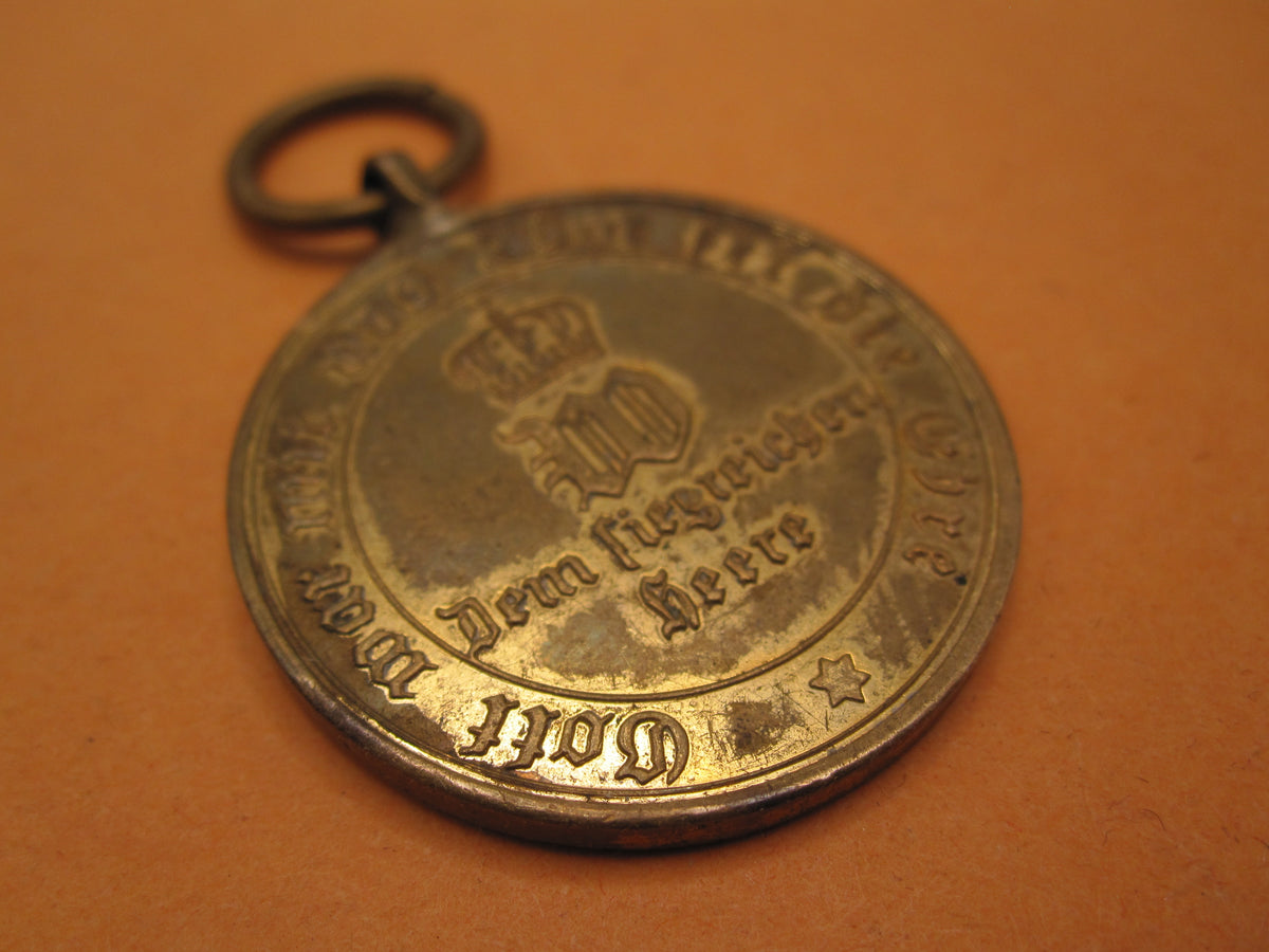 Medaille KDM Kriegsdenkmünze 1870-71 für Kämpfer SPANGENSTÜCK