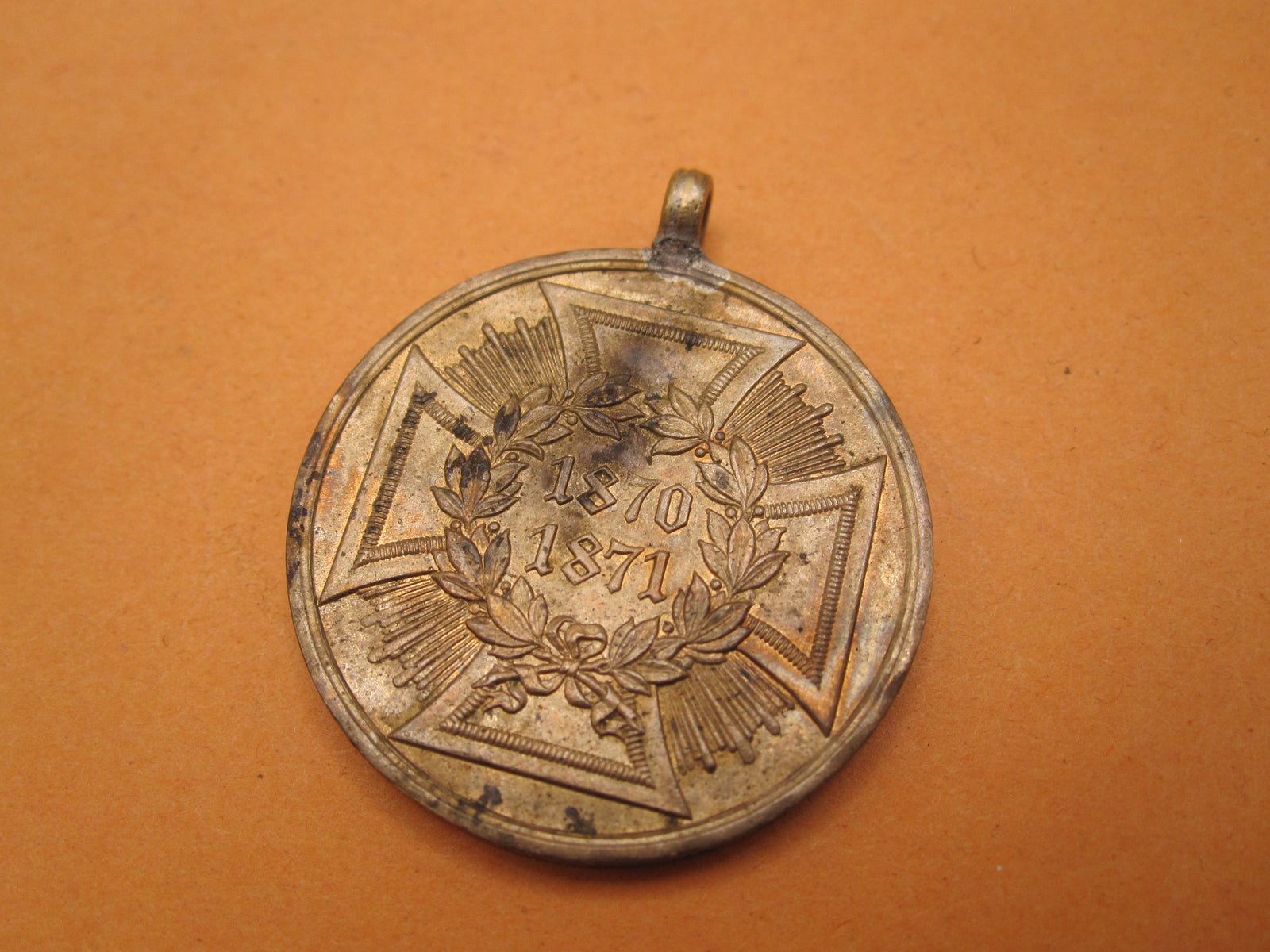 Medaille KDM Kriegsdenkmünze 1870-71 für Kämpfer