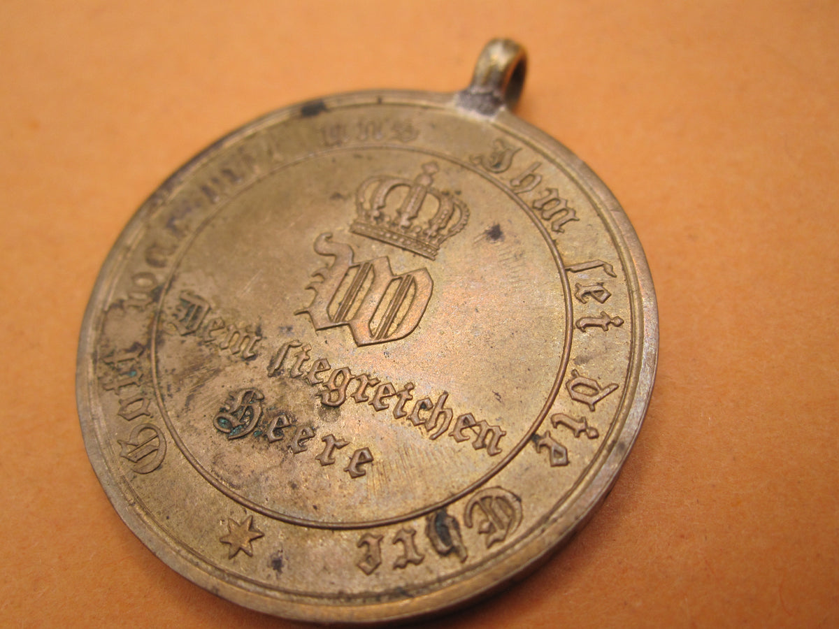 Medaille KDM Kriegsdenkmünze 1870-71 für Kämpfer