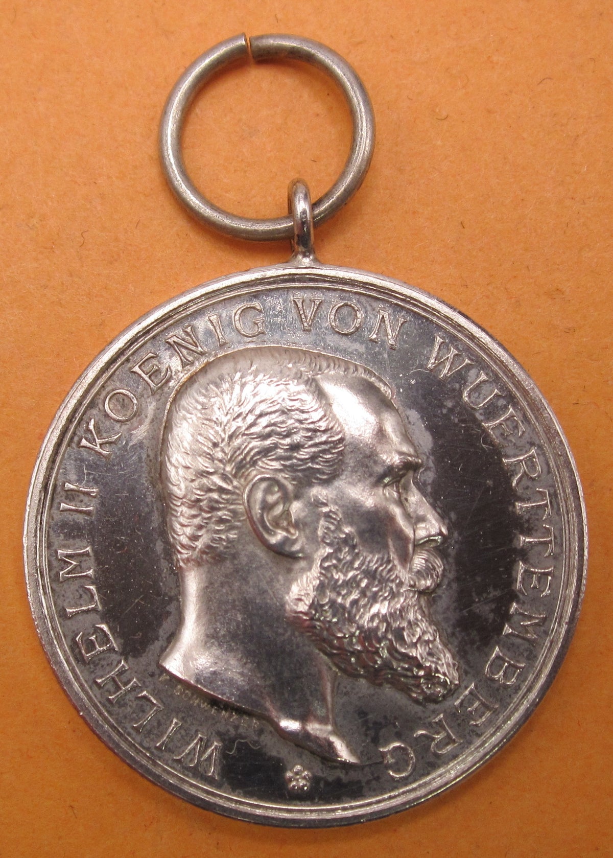 Tapferkeitsmedaille Wilhelm König von Württemberg MINT CONDITION