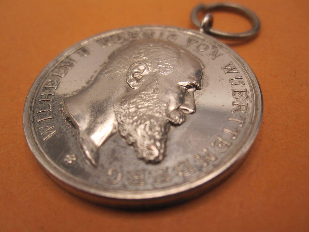 Tapferkeitsmedaille Wilhelm König von Württemberg MINT CONDITION