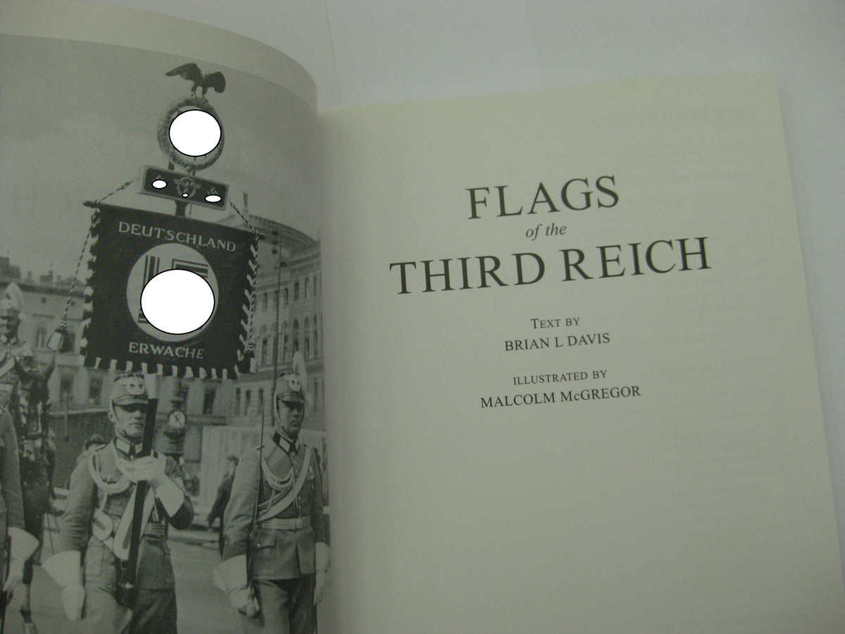 Flaggenkatalog Buch Standarten Fahnen Flaggen 3.Reich RK-Träger H.Heuer