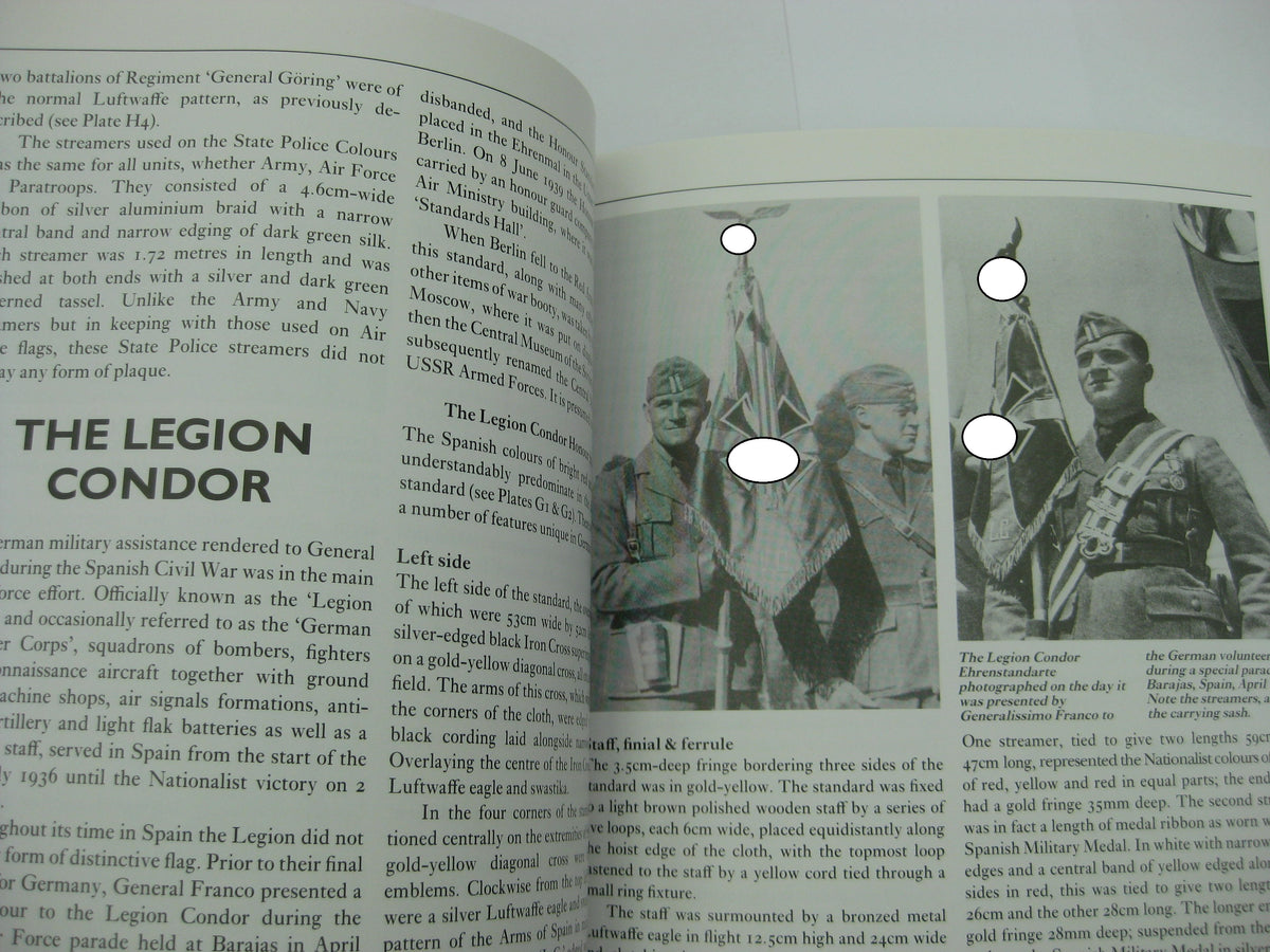 Flaggenkatalog Buch Standarten Fahnen Flaggen 3.Reich RK-Träger H.Heuer