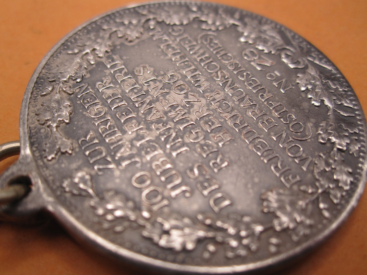 Medaille Braunschweig Infanterie Regiment Nr. 78 Regimentsmedaille 1813 - 1913