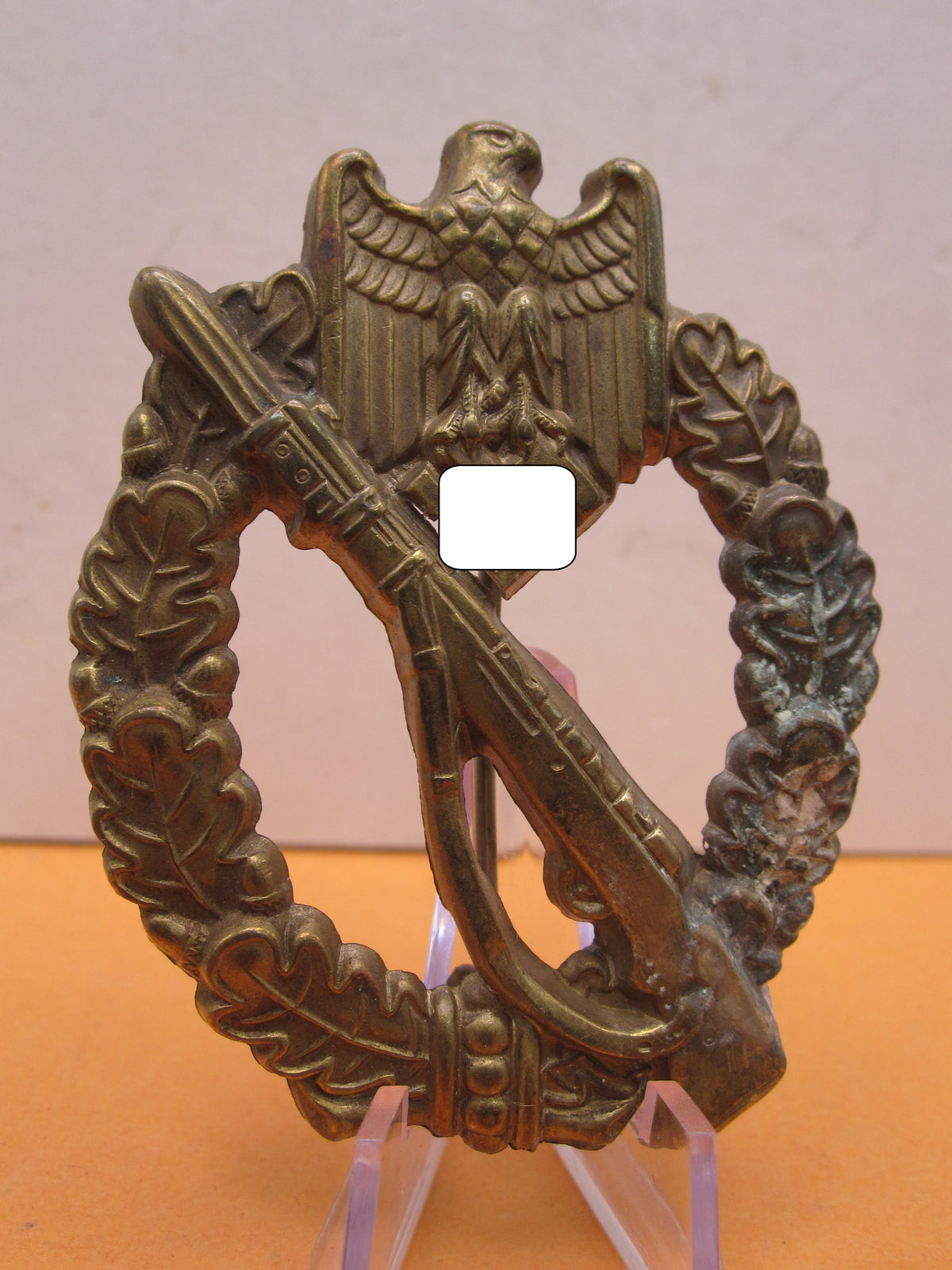 !!! BUNTMETALL !!!  Infanterie Sturmabzeichen (ISA) des Heeres in Bronze