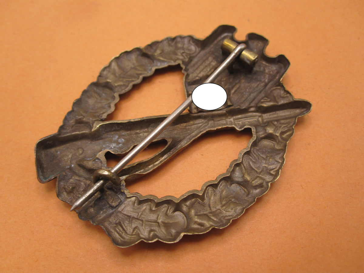 !!! BUNTMETALL !!!  Infanterie Sturmabzeichen (ISA) des Heeres in Bronze