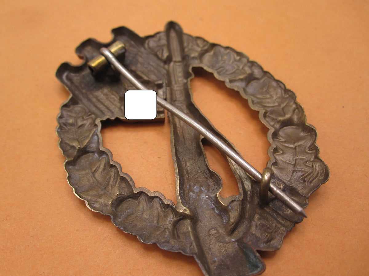 !!! BUNTMETALL !!!  Infanterie Sturmabzeichen (ISA) des Heeres in Bronze