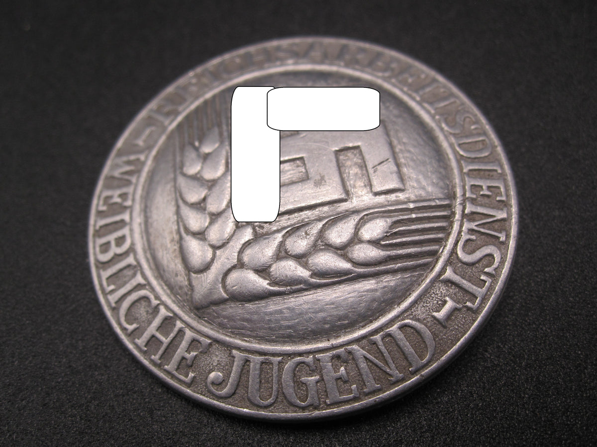 Arbeitsmaid Brosche Reichsarbeitsdienst