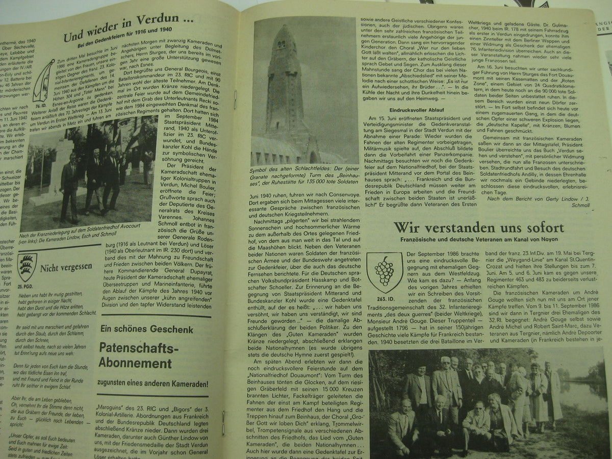 10x Heft Sonderheft Zeitschrift ALTE KAMERADEN von 1986