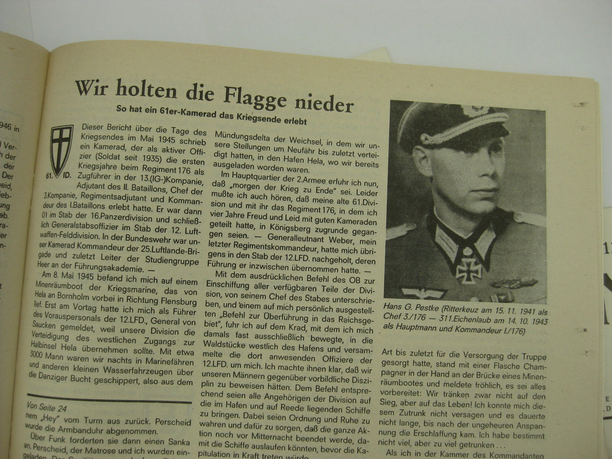 7x Heft Sonderheft Zeitschrift ALTE KAMERADEN von 1987