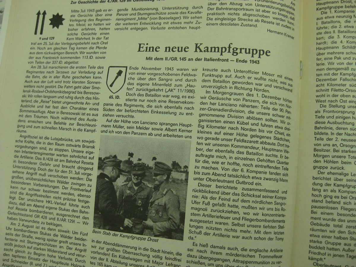 7x Heft Sonderheft Zeitschrift ALTE KAMERADEN von 1987