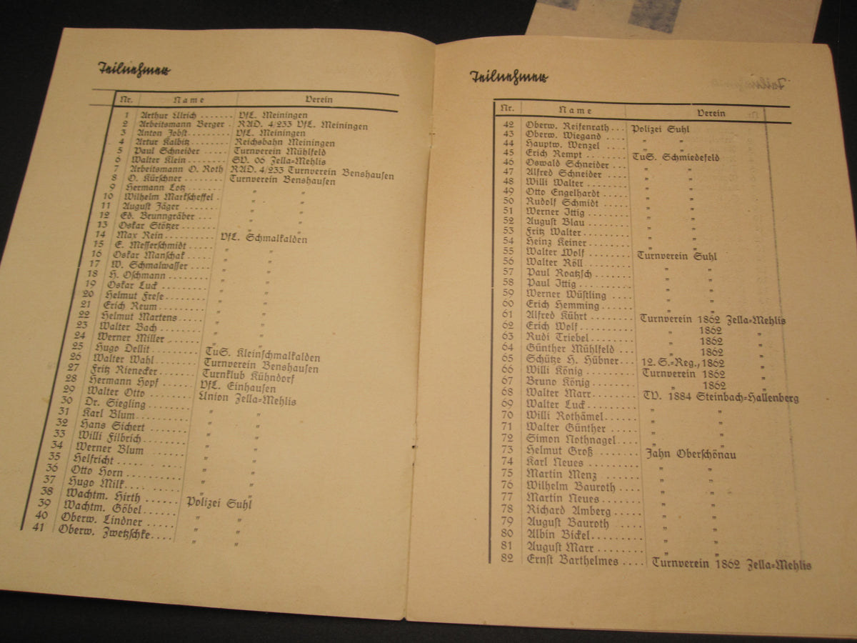 NSRL Kreis Henneberg Kreismeisterschaften Zella-Mehlis