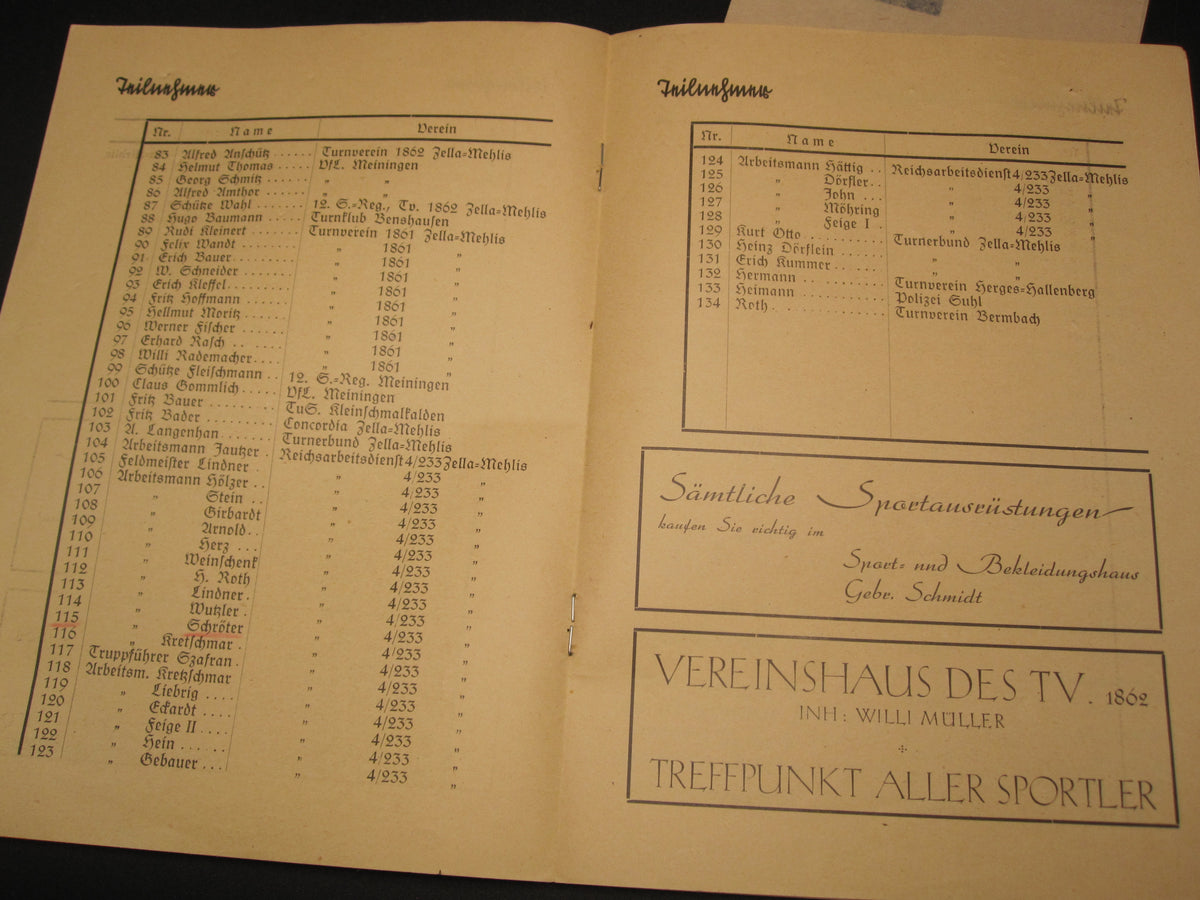 NSRL Kreis Henneberg Kreismeisterschaften Zella-Mehlis