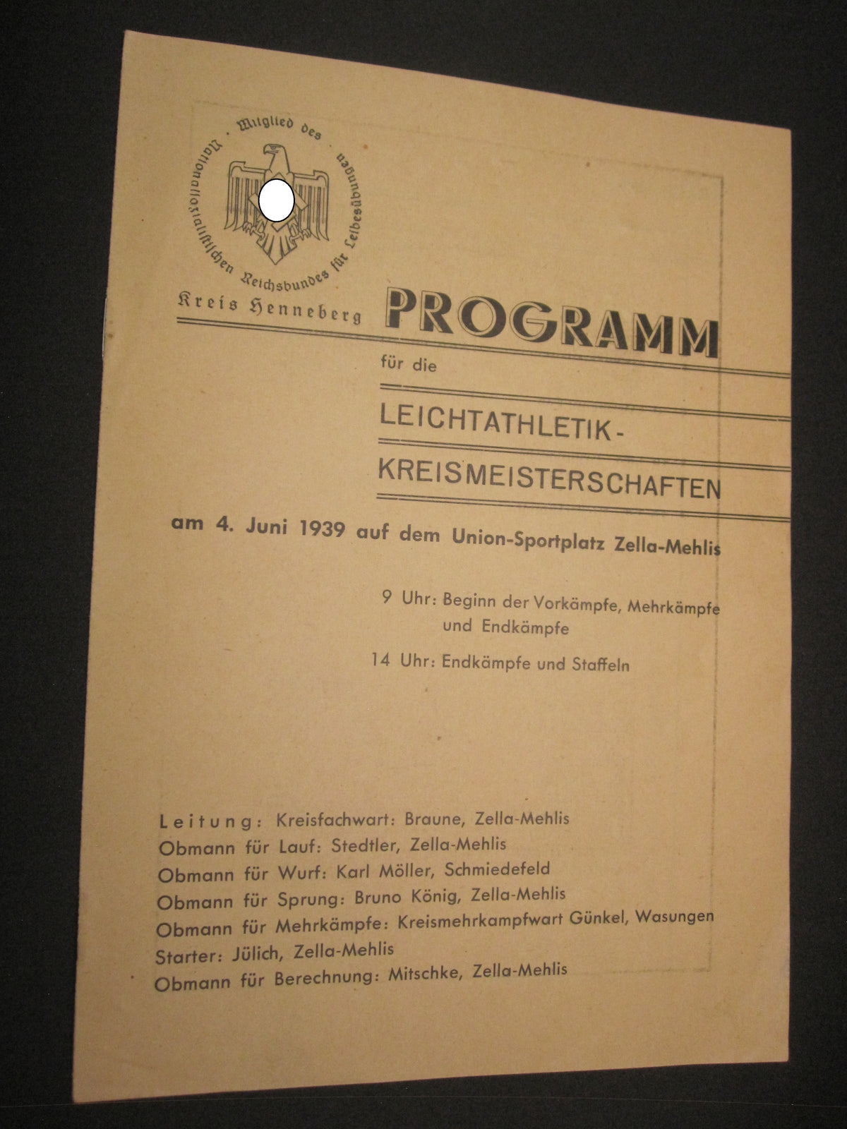 NSRL Kreis Henneberg Kreismeisterschaften Zella-Mehlis