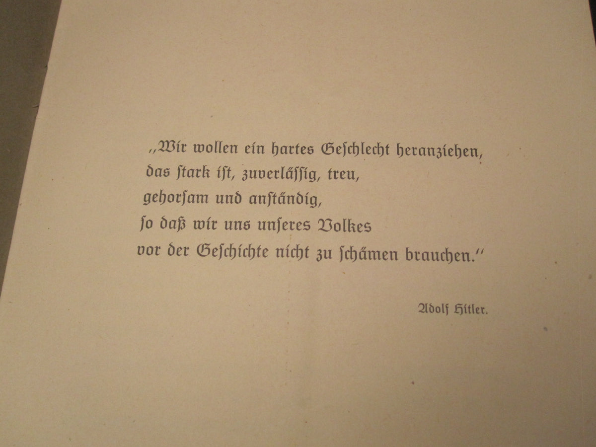 Reichsarbeitsdienst ( RAD ) NS-Kampfspiele 1939 Kassel